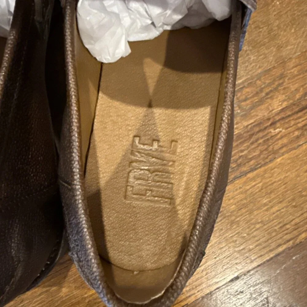 Frye Mens Loafers - Tyler Penny - Whiskey - 10.5 - Brand New - Picture 7 of 8